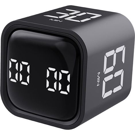 Timer Pomodoro da 5/10/30/60 minuti, timer da tavolo con vibrazione e volume regolabili, orologio per la produttività ROG (1/5)