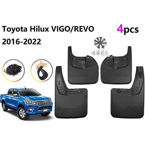 Pour Toyota Hilux Revo 2016-2022 Bavettes garde-boue Accessoires auto Protection garde-boue Pièce auto( ) (1/5)