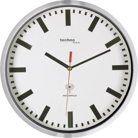 Techno Line WT8990 Horloge murale argent 30 cm (1/2)