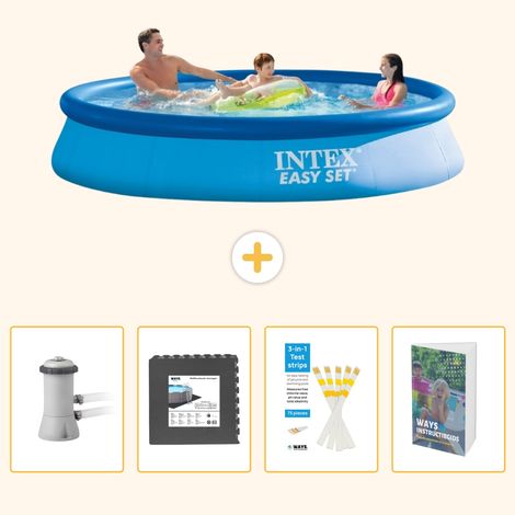 Intex Piscine Easy Set Ronde - 366x76 cm - 5-pièces  SCB115 (1/5)