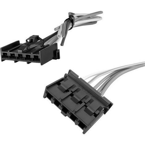Connecteur de commutateur de vitesse/résistance de ventilateur pour panneau de ventilation de climatisation (1/5)