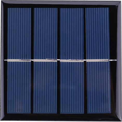 Panneau Solaire Polysilicium 1W 2V - Module Chargeur Portable - Pour Batterie AAA 1.2V - 1 Pièce (1/5)