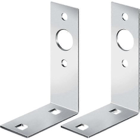 2 supports de feux de remorque en forme de L, trous pré-percés, compatibles avec la plupart des modèles (1/5)