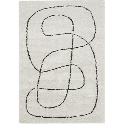 Tapis contemporain à motif organique - 160x230cm - MONA (1/5)
