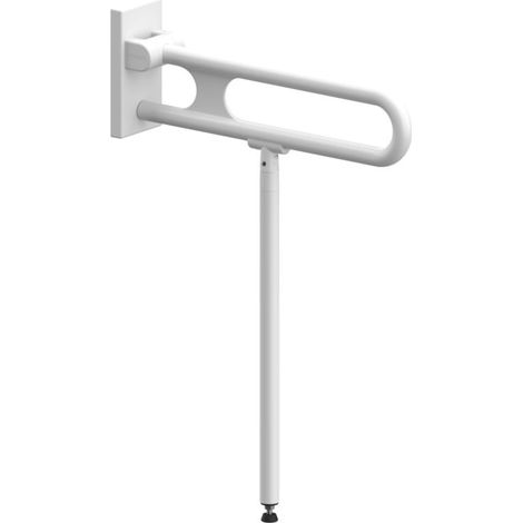 Barre d'appui rabattable - Vario - Normbau - Avec pied escamotable (1/2)