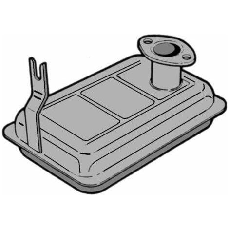 JLO anpassbarer Schalldämpfer ref. 101-125-152. Für Motorhacke - 3456