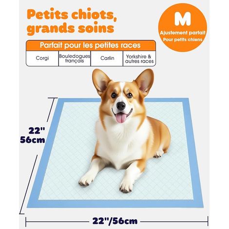 Mattress Protector 22 x 22 cm, Absorbent Layers (1/4)