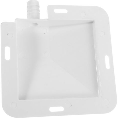Plateau de Récupération Eau pour Climatiseur Bac de Condensation Plastique Forme Entonnoir Collecteur Anti goutte Compatible Plupart des Unités (1/5)
