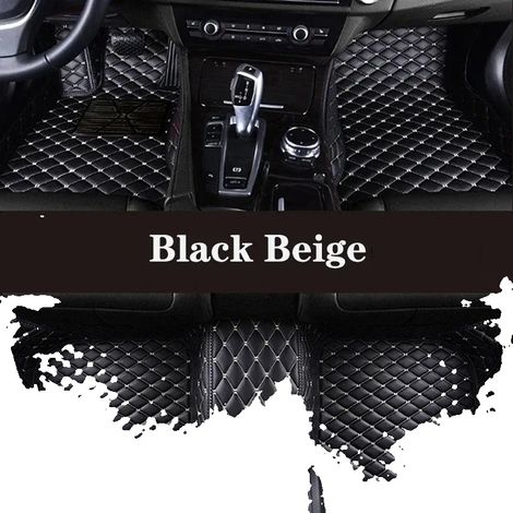 Tapis de sol de voiture de luxe, étanches, antidérapants, tapis de sol 3 pièces-3 (1/2)