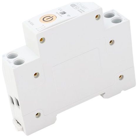 Intelligenter 63-A-WLAN-Leistungsschalter, Sprachsteuerung per App, DIN-Schienen-Netzschalter, Ein-/Ausschalttimer für Tuya AC90-300V (1/5)