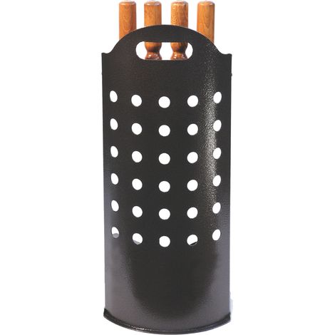 ATTREZZATURE PER CAMINETTI ''VERONA'' 5 pezzi, cm.25x15x60 h