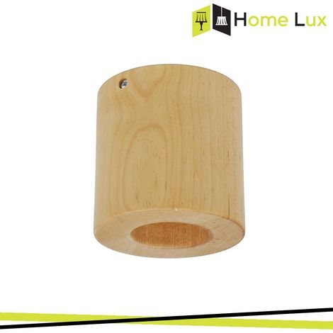 FARETTO SR-R WOODY GU10 SUPERFICIALE IN LEGNO