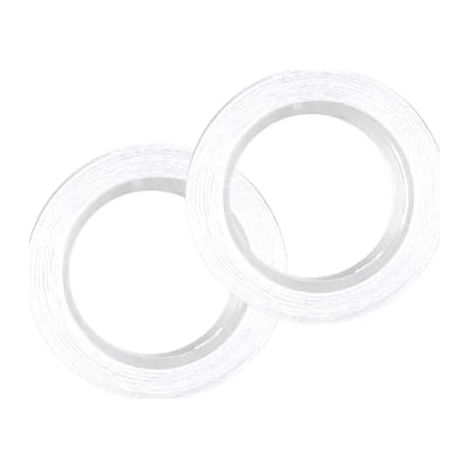 Ruban adhésif double face transparent pour la mode 1,6 x 500 cm (1/4)