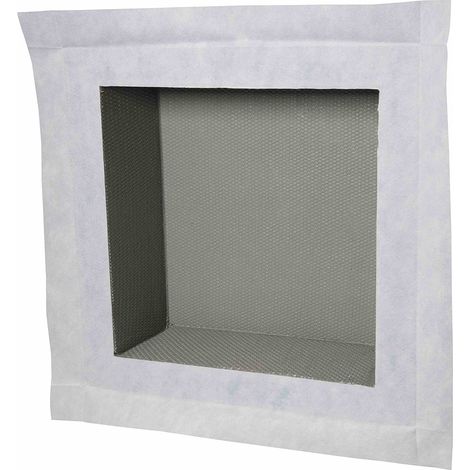 Niche de douche à carreler - format intérieur 40 x 40 cm - 15 cm de profondeur