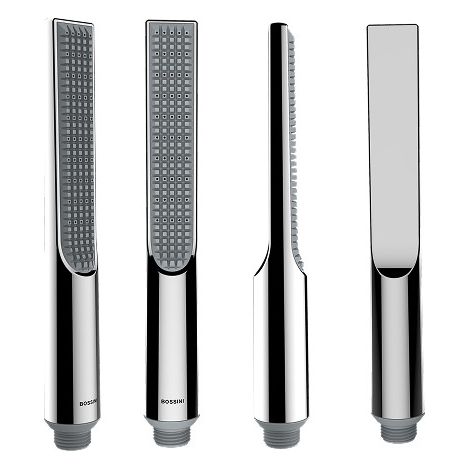 Douchette slim ronde 31mm chromé Apice - Bossini B00910030 (1/2)
