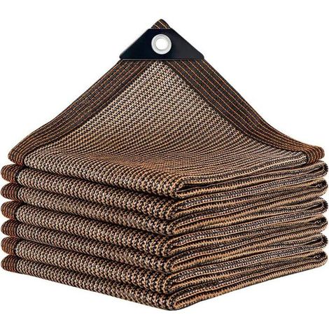 Voile d'ombrage 3x4 m, filet durable à mailles pour serre, terrasse ou protection des plantes. (1/5)