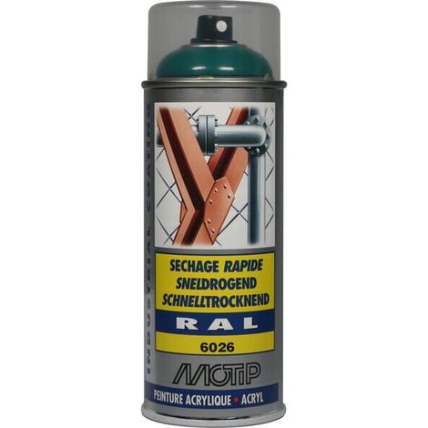 Pintura aerosol verde opal MOTIP 07144 (1/3)