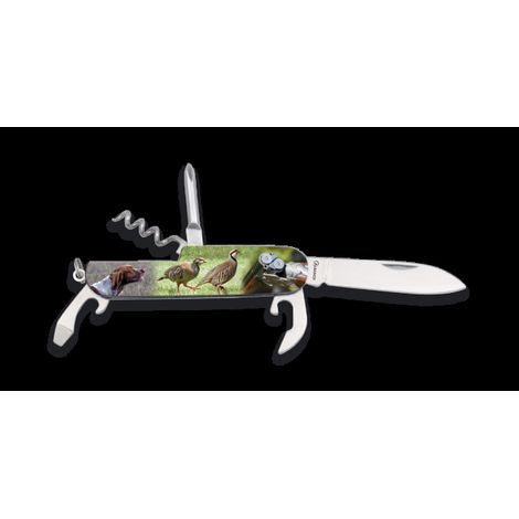 Couteau multifonction Martinez Albainox perdiz 6 fonctions 9 cm
