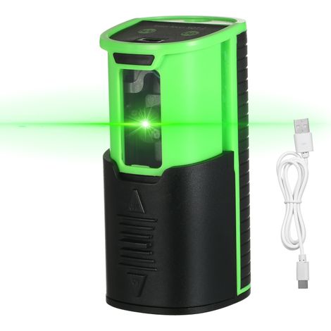 Beyamis Niveau laser vert 30m – autonivelant, 150°, recharge USB-C, carrelage/tableaux (1/5)