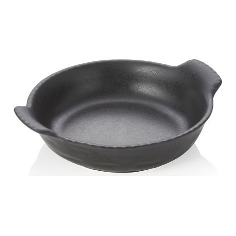 Plat à gratin rond noir Ø 20 cm avec poignées - Was Germany (1/2)