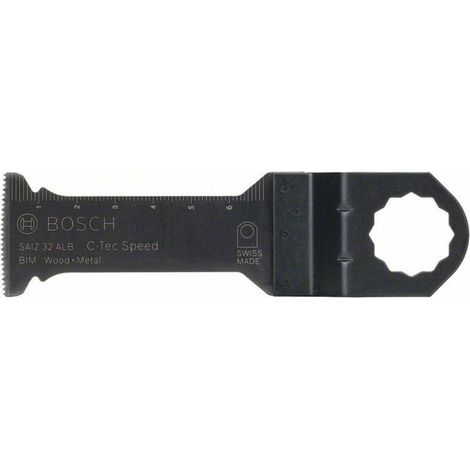 Bosch BIM Tauchsägeblatt SAIZ 32 ALB, Wood and Metal, 70 x 32 mm 2608662316