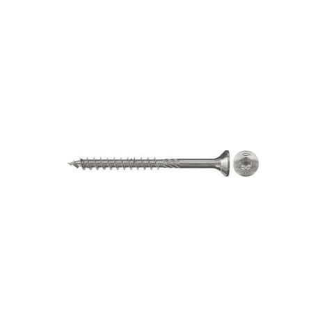 fischer Spanplattenschraube FPF-ST 5,5 x 60 A2P 55 Senkkopf Innenstern TX Teilgew. Edelstahl A2 - 577819 (1/3)