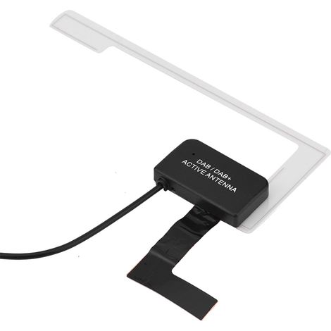 Antenne radio numérique DAB pour voiture, fixation en verre, connecteur MCX mâle (1/5)