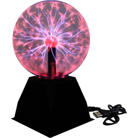 ljudknslighet Lampe à ions électrostatique à boule magique Lampe à boule lumineuse Lampe magique (1/3)