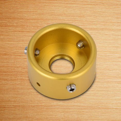 Antenne Automobile Détecteur de Bord en Alliage Doré avec Ventouse et Support (1/5)