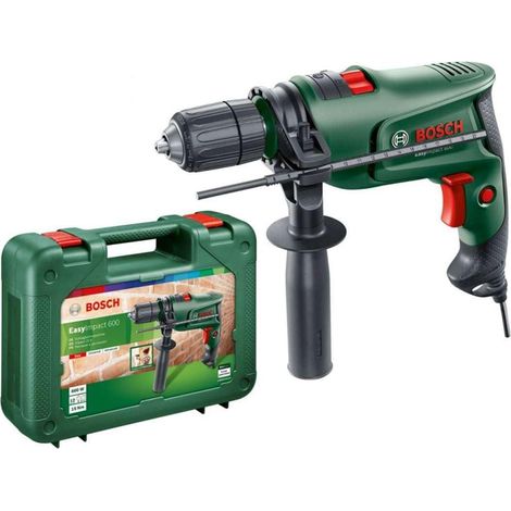 Bosch EasyImpact 600 - Taladro percutor de red Bosch (600 W, maletín)