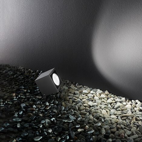 Faretto Capsule per esterni LED 20W 1524LM 3000K IP65 in alluminio colore grafite (1/2)