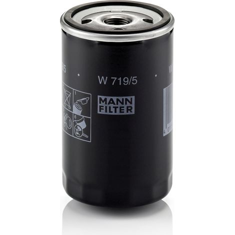 Filtro de aceite de motor de 62 mm, marca Mann Filter, número de pieza 1172346.