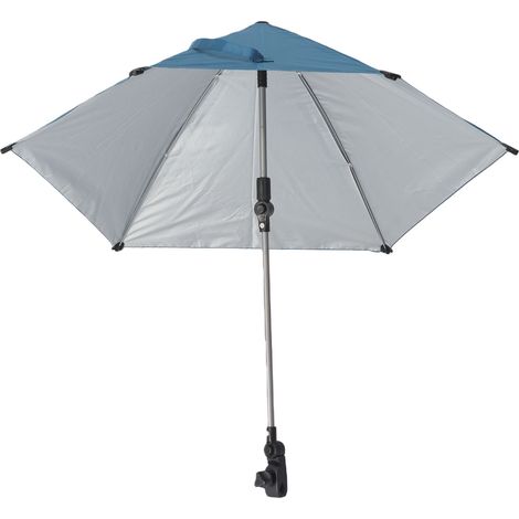 Parasol pliant portable, chaise de plage, parapluie d'été, poussette de vélo réglable avec pince universelle, parasol de pêche pour poussette (1/5)