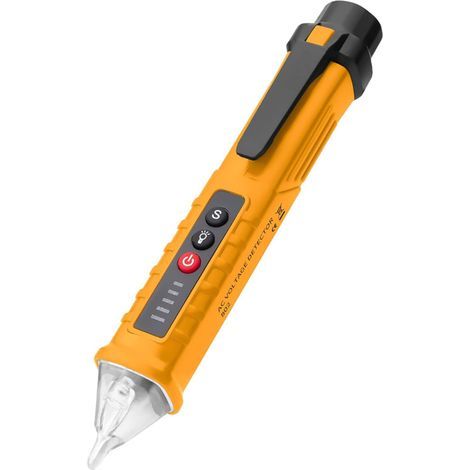 Détecteur De Tension AC, Stylo Testeur De Tension Testeur De Courant, Testeur Electrique Recherche De Point D'arrêt Testeur De Tension Avec Alarme (1/5)