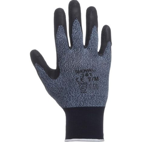 Gants en latex multi-usages gris 341-7/M (Par 10) (1/3)