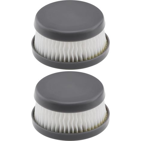 Confezione da 2 filtri di ricambio plissettati per aspirapolvere a secco e a umido compatibili con Black and Decker VFORB10