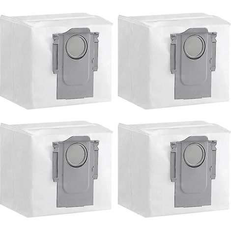 AMXCNOY Staubbeutel für Roborock Q5+ S7 Maxv Ultra Saugroboter (4 Stück) (1/2)