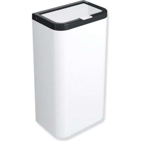 HEWI 477.05.20298 90 Poubelle à papiers 25 l Avec couvercle (1/3)