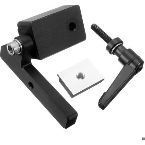Butée de rail d'onglet pour outil de travail du bois TSlot TTrack (1/5)