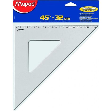 Maped 147527 squadra Plastica Grigio 1 pz (1/2)