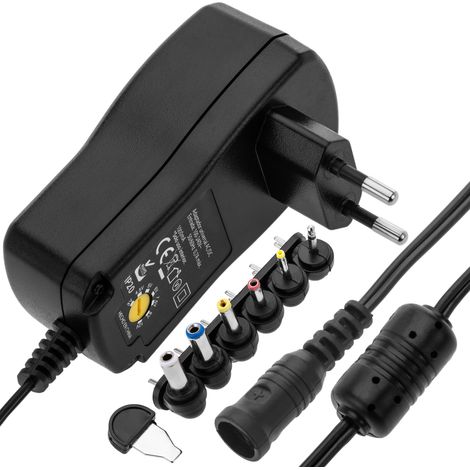 BeMatik - Alimentation universelle 100-240 VAC à DC multi-tension 12 W (1/5)