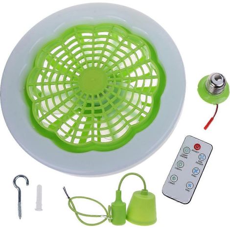 30-W-Deckenventilator mit Fernbedienung – Einfacher Deckenventilator mit Licht – Wohnraumventilator