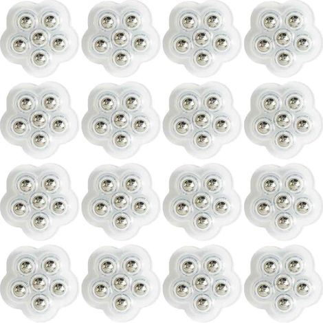 Mini Roulettes Auto-Adhésives - Rotation 360° - 6 Billes Acier - Pour Boîtes Poubelles Appareils - Lot de 16