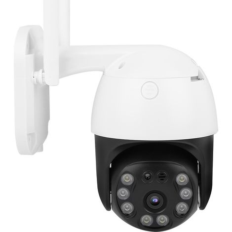 Caméra PTZ Wifi 3MP, 8 LED, étanche IP66, détection humaine, vision nocturne, vidéosurveillance de sécurité (1/5)