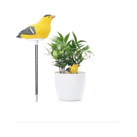 (Gelb) Bodenfeuchtigkeitsmesser mit Bewässerungsalarm für Vögel und Pflanzen – Hygrometer – Wasserdetektor-Werkzeugset – Warnalarm (1/5)