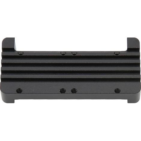 Boîtier en alliage d'aluminium universel et pratique avec dissipateur thermique pour Raspberry Pi Zero 2W/PI0/PI0 W