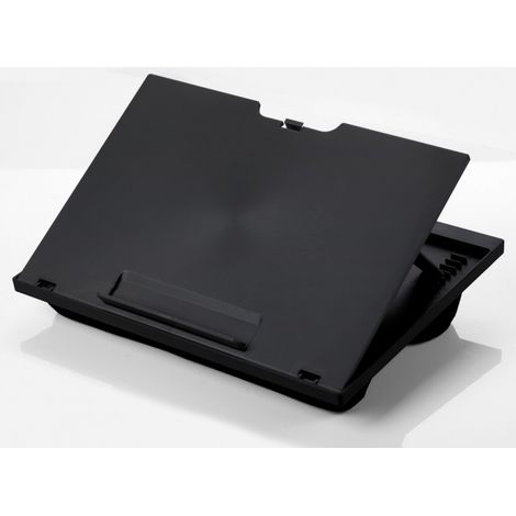Mueble de oficina q-connect laptop stand diseño ergonómico ángulo ajustable (1/3)
