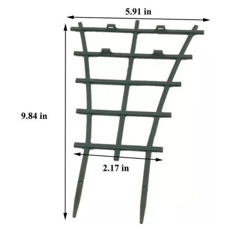 4 supports empilables pour plantes grimpantes – Treillis décoratif – Jardin et intérieur (1/5)