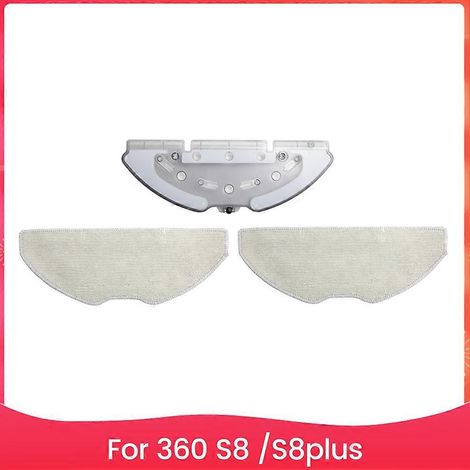3PCS Aspirateur Serpillière Cloth Holder Kit pour 360 S8 S8plus Sweeping Robot Aspirateur Replacemen (1/5)