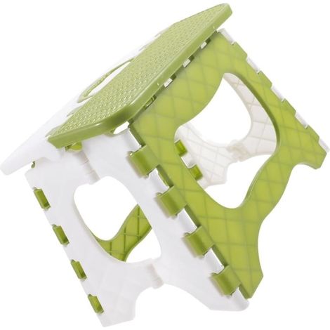Small Folding Stool Portable Seat Folding Stool Folding Chairs for Adults Camping Stool Folding Step Stool Kids Small Plastic Camping Chair (1/5)
